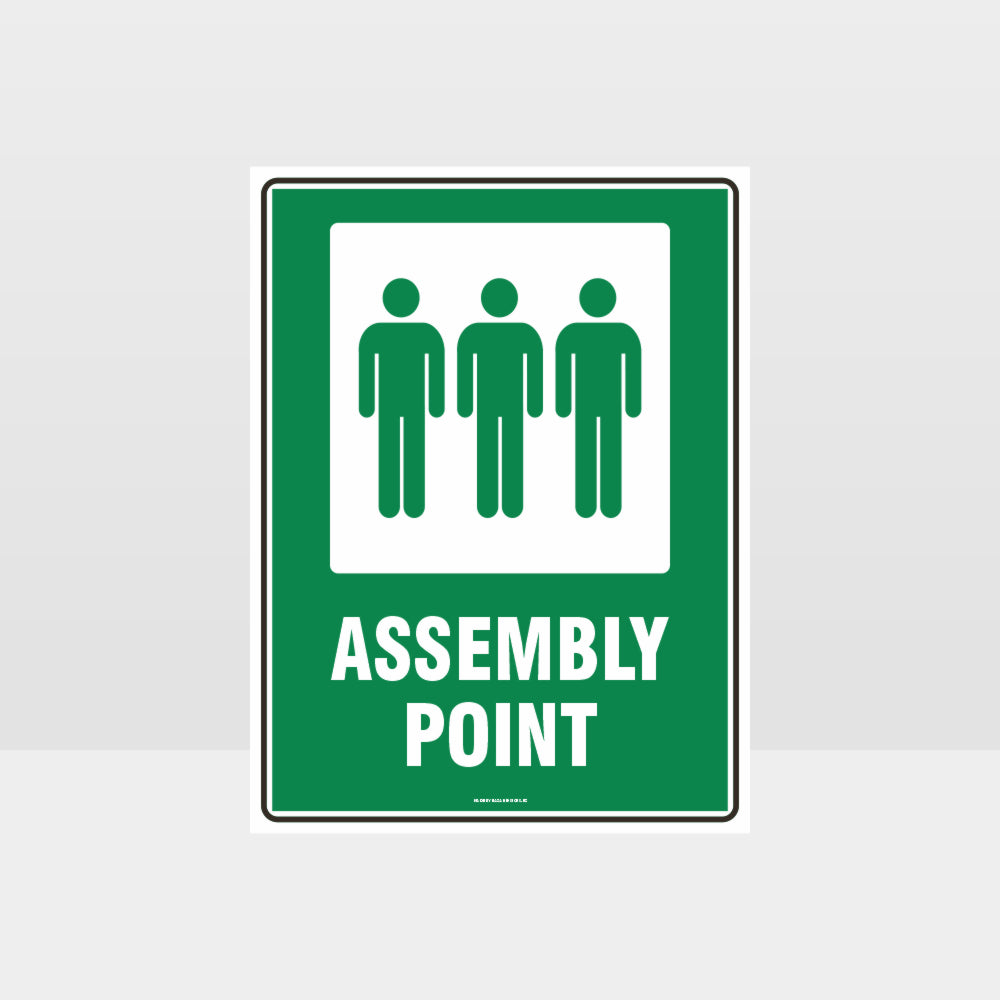 Customized Safety Signs,Assembly Point 01 Sign