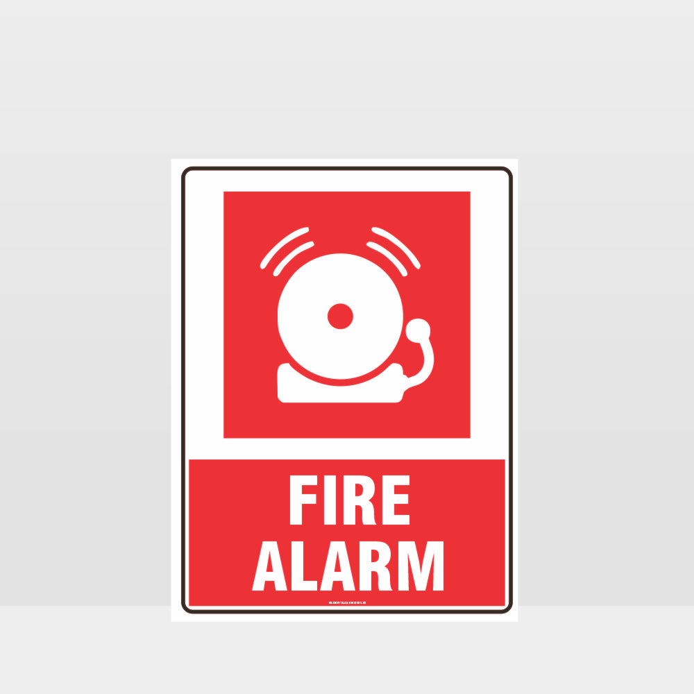 Customized Safety Signs,Fire Alarm Bell Sign 02