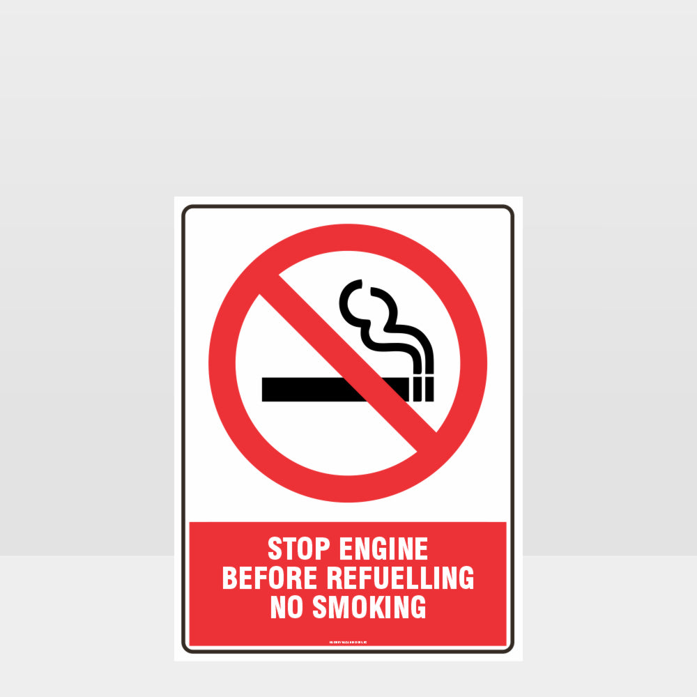 Custom Design Sign,Prohibition Stop Engine Sign