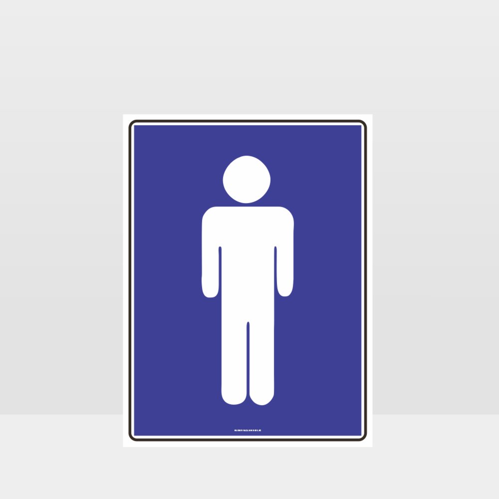 Custom Design Sign,Male Toilet Symbol Sign