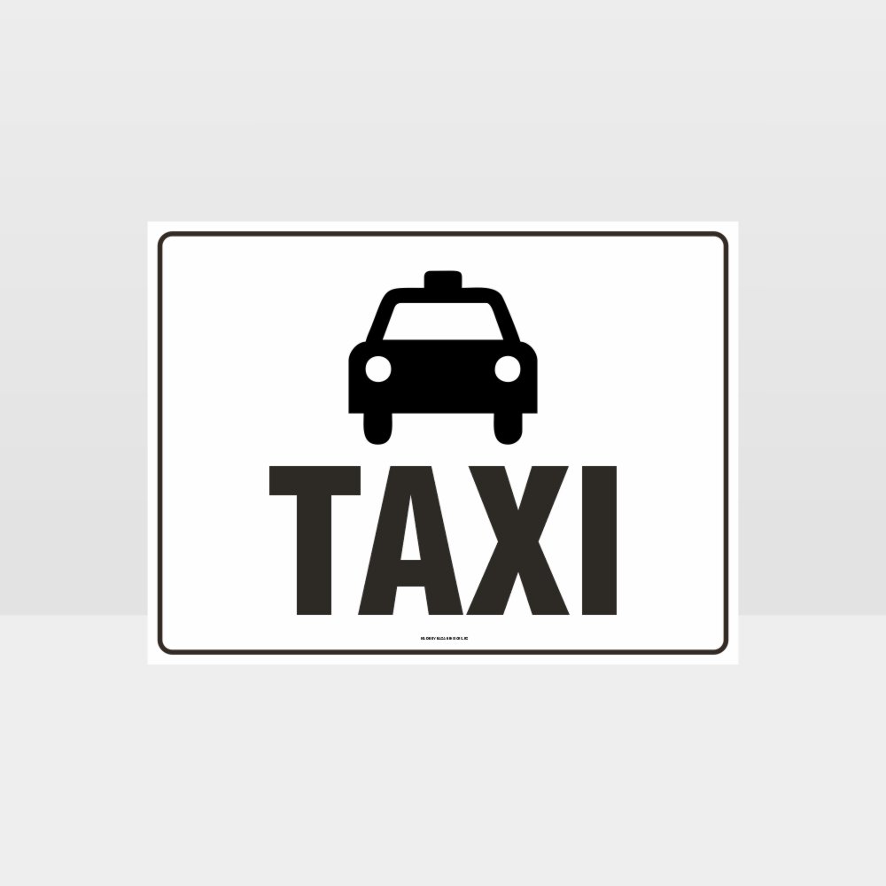 Custom Design Sign,Taxi L Sign